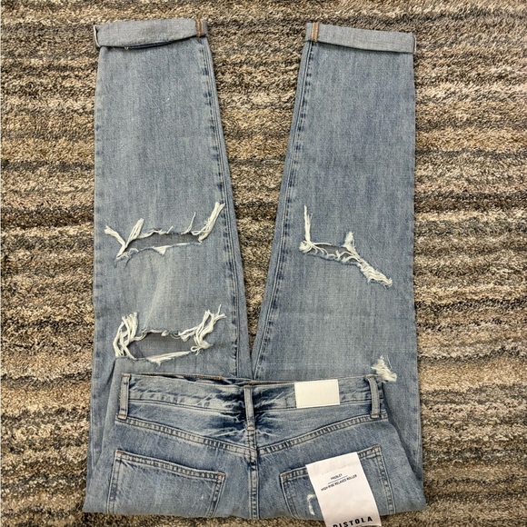 Pistola High Rise Relaxed Roller Jeans Sz 28 NWT | Pistola High Rise Jeans NWT * - Picture 9 of 16